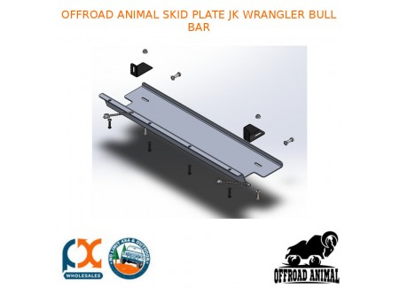 Offroad Animal Skid Plate Jk Wrangler Bull Bar